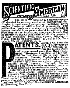 Munn & Co. Also publishers of Scientific American